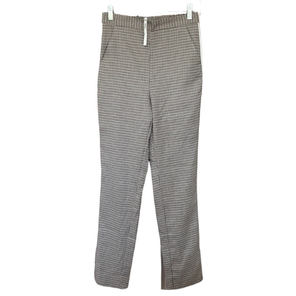 ASOS Houndstooth Tuxedo Stripe Pull on Track/ Casual Pant - Picture 4 of 15